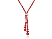 Collana Miluna Donna Terra E Mare in Corallo Perla CLD3658